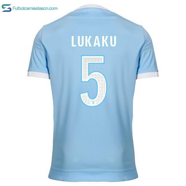 Camiseta Lazio 1ª Lukaku 2017/18